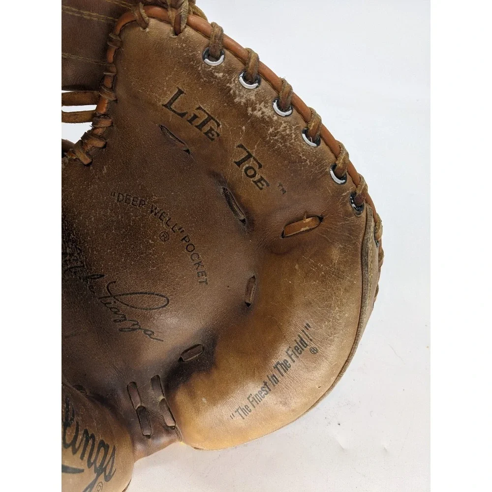 Rawlings Fastback Catchers Mitt RCM7 Mike Piazza Dual Wing *READ*  RHT B3